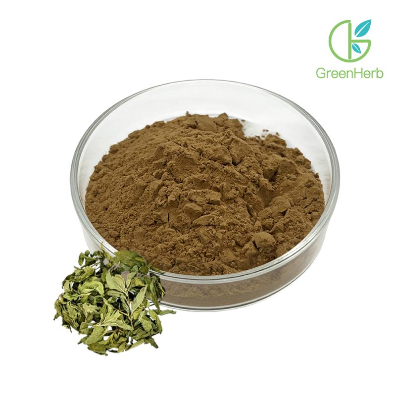 Horny Goat Weed Extract close-up texture detail